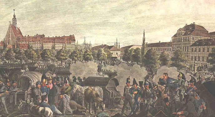 Лейпцигское сражение 16—19 октября 1813