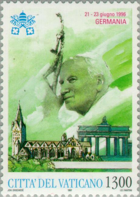 Иоанн Павел II, Бранденбургские ворота