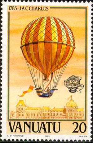 Воздушный шар над Лувром