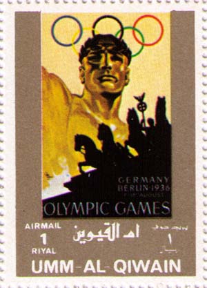 Плакат Олимпиады в Берлине
