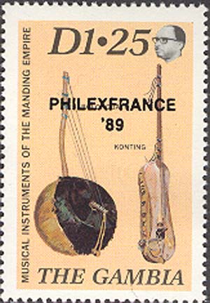 Надпечатка «PHILEXFRANCE’89»