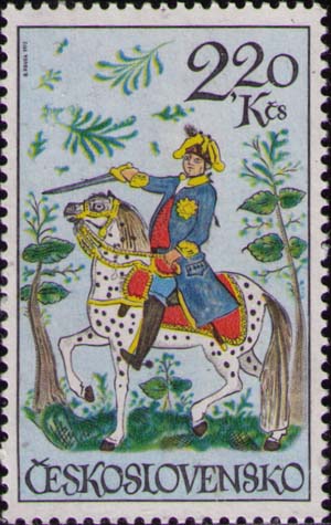 Фридрих II на коне